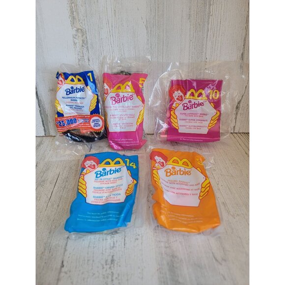 McDonald's Barbie spotlight variety job toy doll set new - Picture 1 of 8